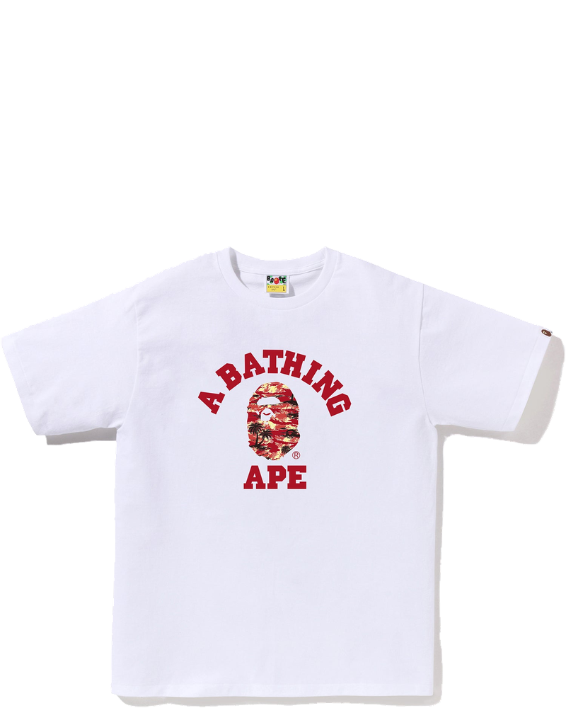Оригінальна Mens Palm Tree Camo College Tee A bathing ape