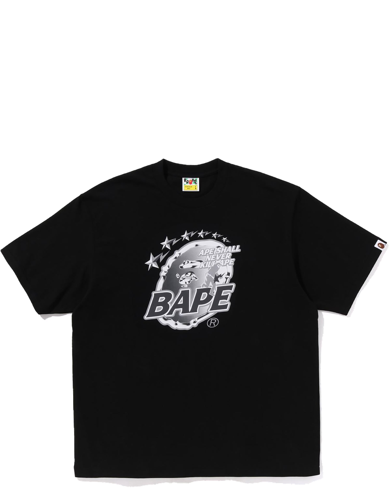 Оригінальна Metal Ape Head Relaxed Fit Tee Mens A bathing ape