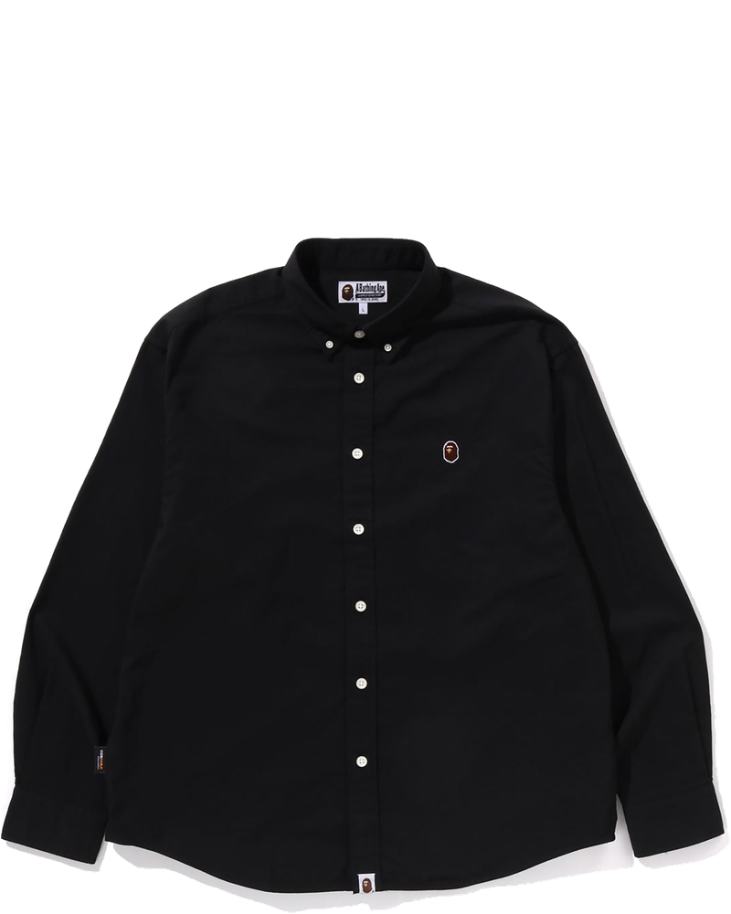 One Point Oxford Ls Shirt Mens A bathing ape – Гарантія оригінальності