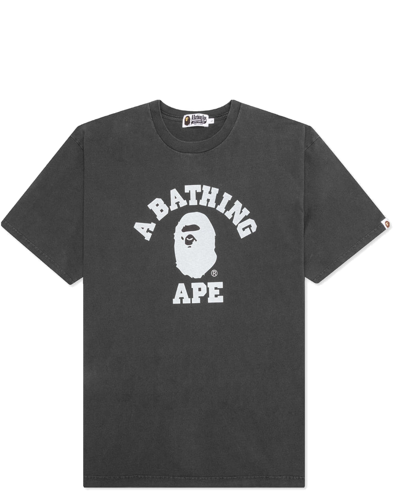 Оригінальна Pigment Dyed College Relaxed Fit Tee A bathing ape