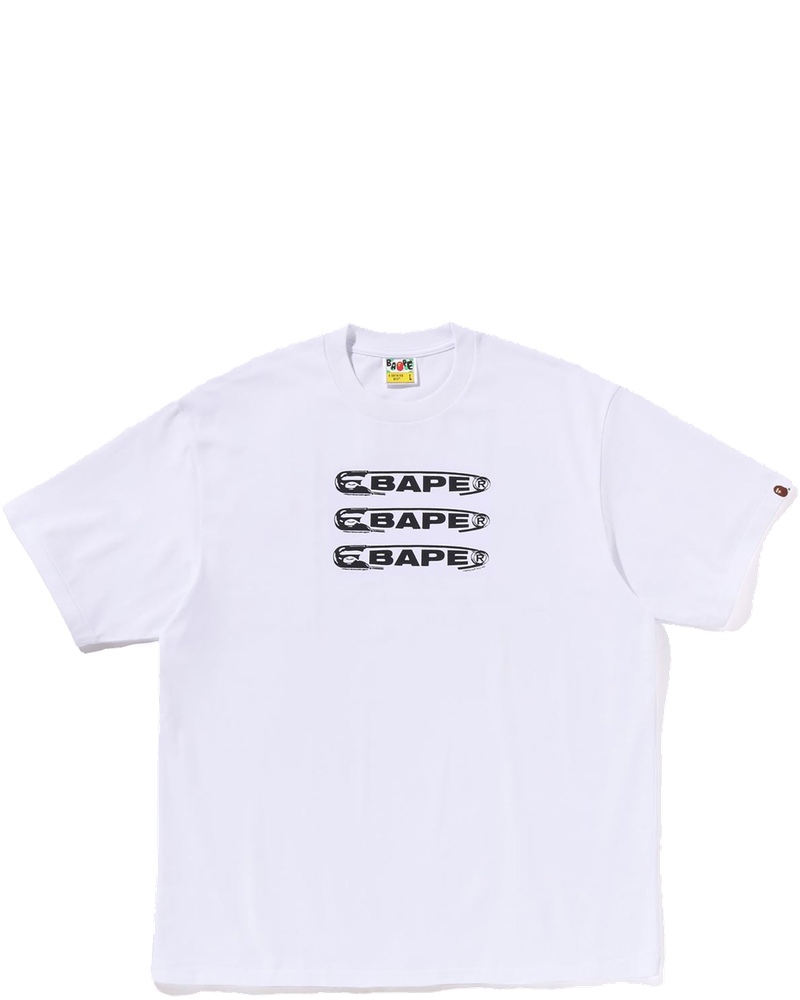 Оригінальна Pin Logo Relaxed Fit Tee Mens A bathing ape
