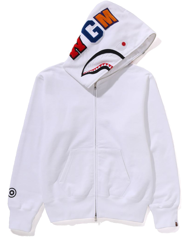 Оригінальна Shark Full Zip Hoodie Ladies A bathing ape