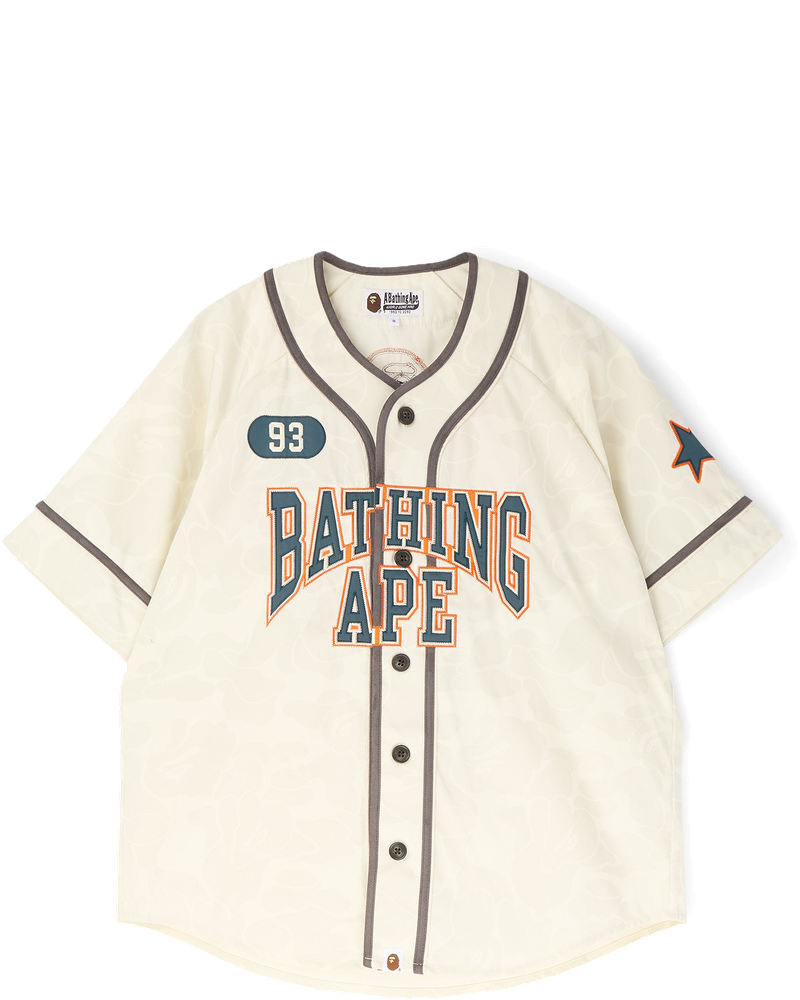 Solid Camo Multi Logo Baseball Ss Shirt M A bathing ape – Гарантія оригінальності