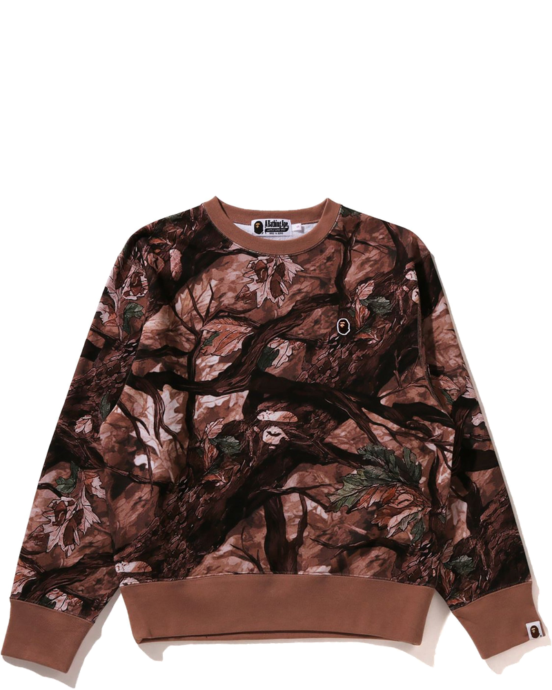 Tree Edge Camo Crewneck Sweatshirt Ladies A bathing ape – Гарантія оригінальності