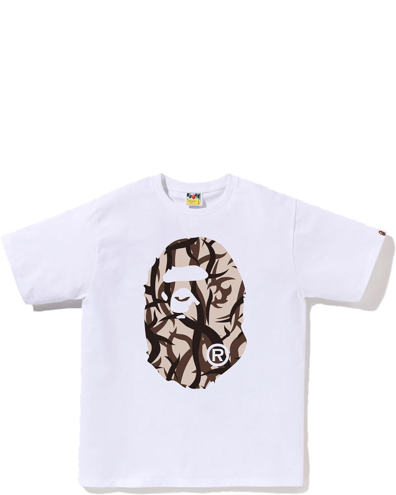 Оригінальна Trial Camo Big Ape Head Tee Mens A bathing ape