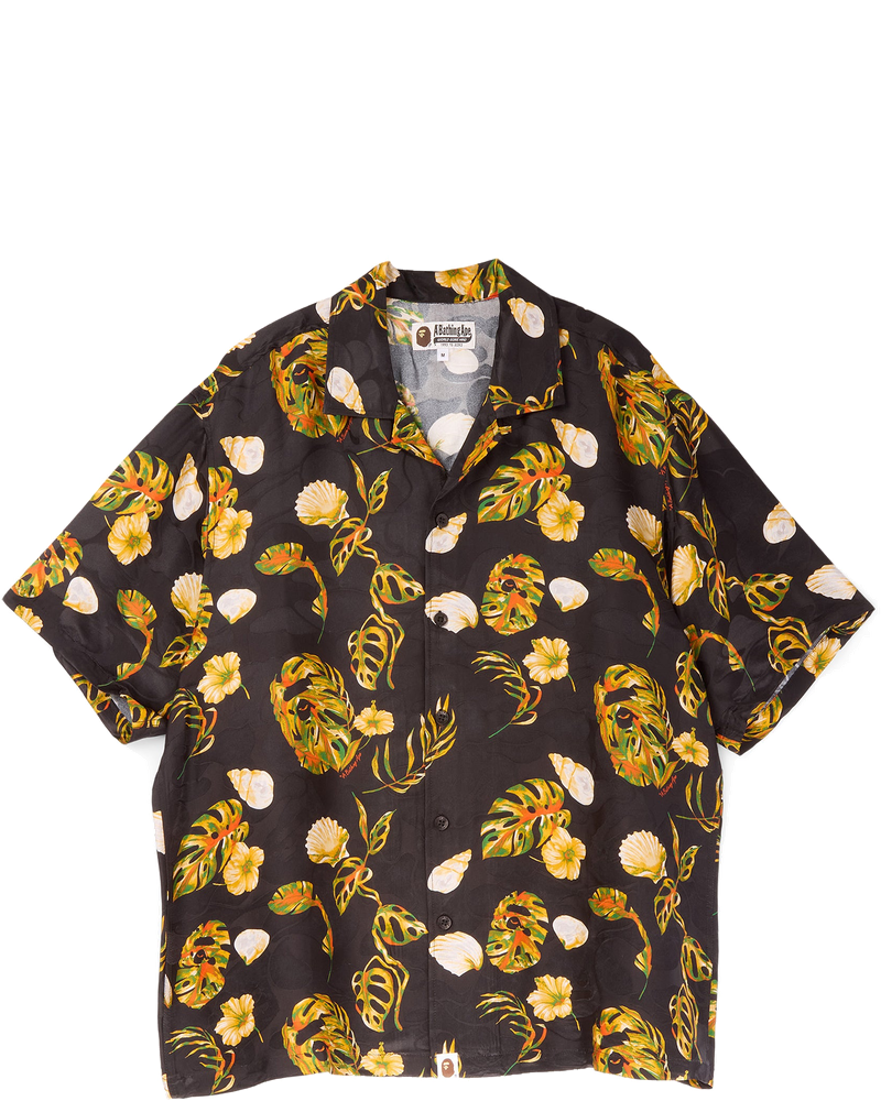 Vacation Pattern Open Collar Shirt A bathing ape – Гарантія оригінальності