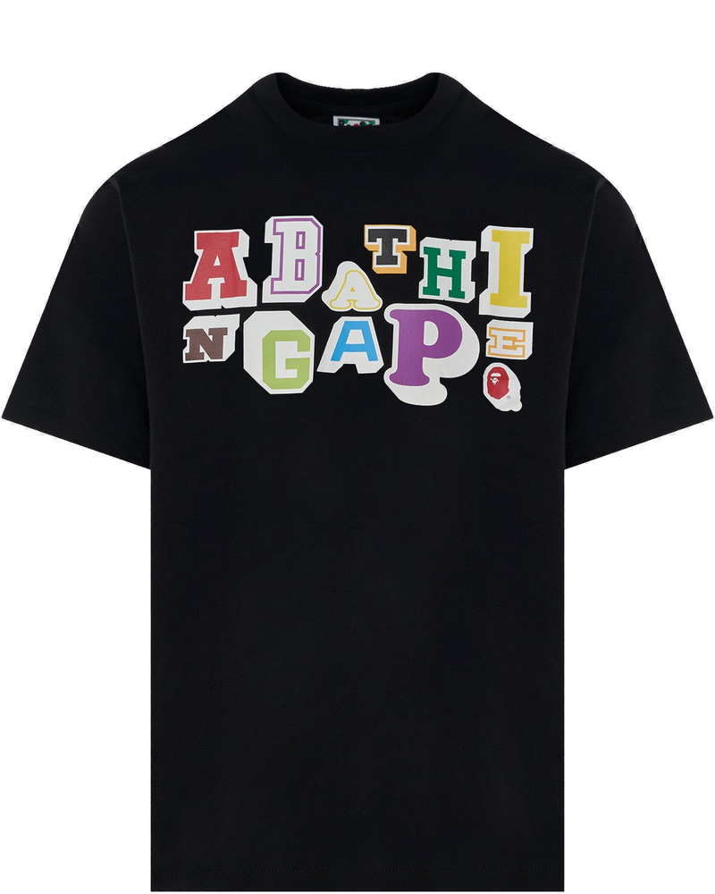 Оригінальна Varsity Font Tee A bathing ape