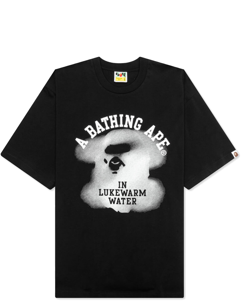 Water Print College Logo Relaxed Fit Tee A bathing ape – Гарантія оригінальності