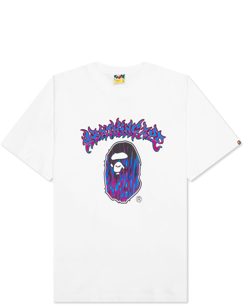 Оригінальна Mad Flame Ape Head Tee A bathing ape