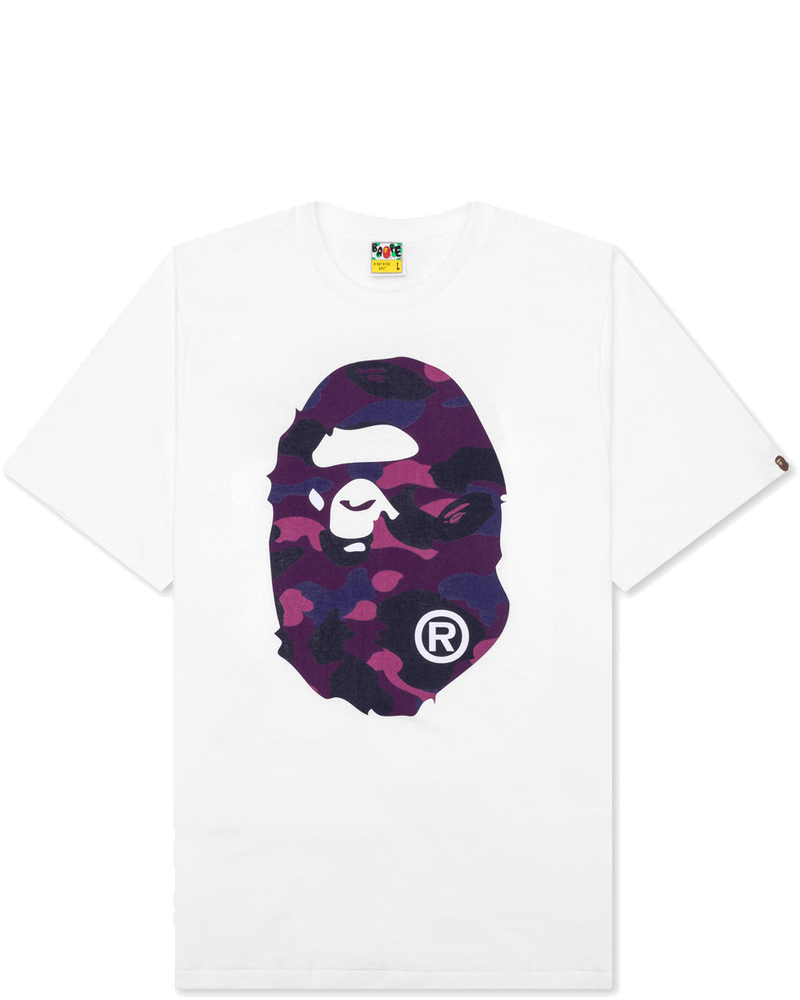 Color Camo Big Ape Head Tee A bathing ape – Гарантія оригінальності