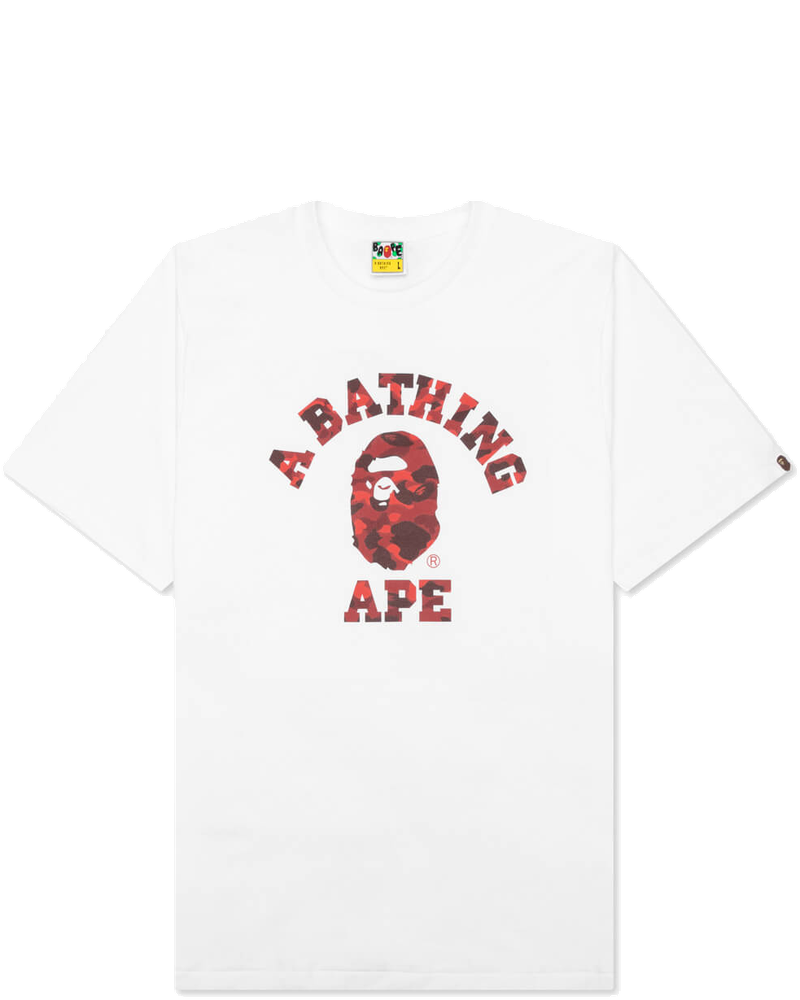 Оригінальна Color Camo College Tee A bathing ape