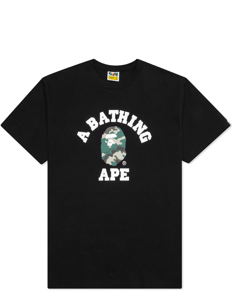 Оригінальна Woodland Camo College Tee A bathing ape