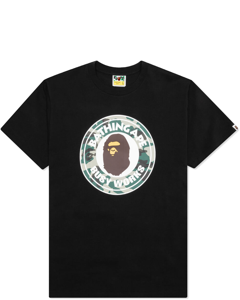 Оригінальна Woodland Camo Busy Works Tee A bathing ape
