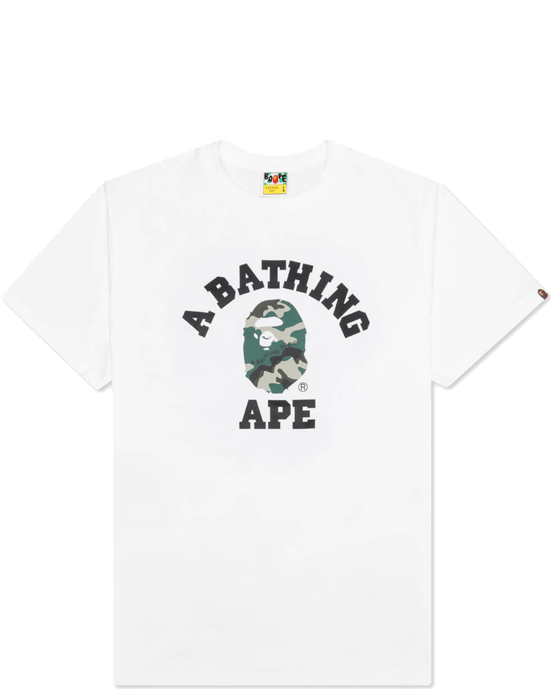 Оригінальна Woodland Camo College Tee A bathing ape