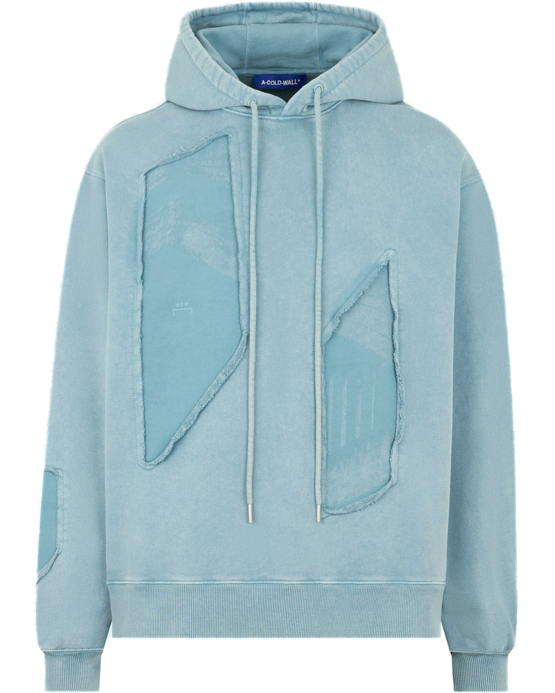 Oblique Hoodie Grey-Green Tourmaline A cold wall – Гарантія оригінальності