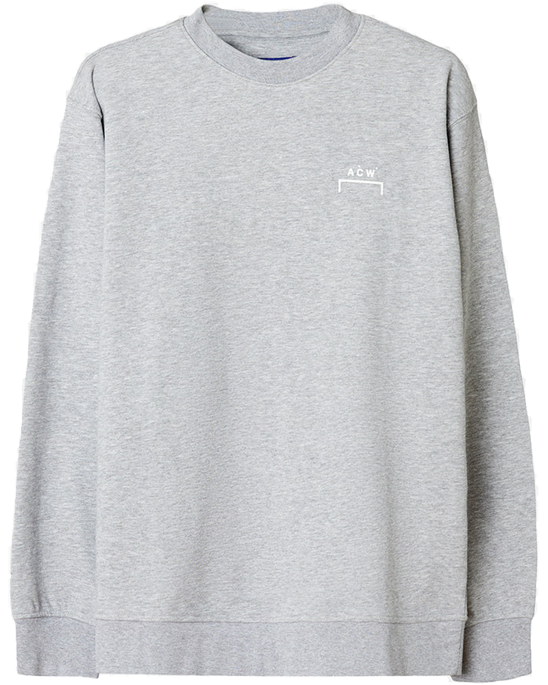 Burcham Logo Crew Grey Marl A cold wall оригінал – Купити в Україні