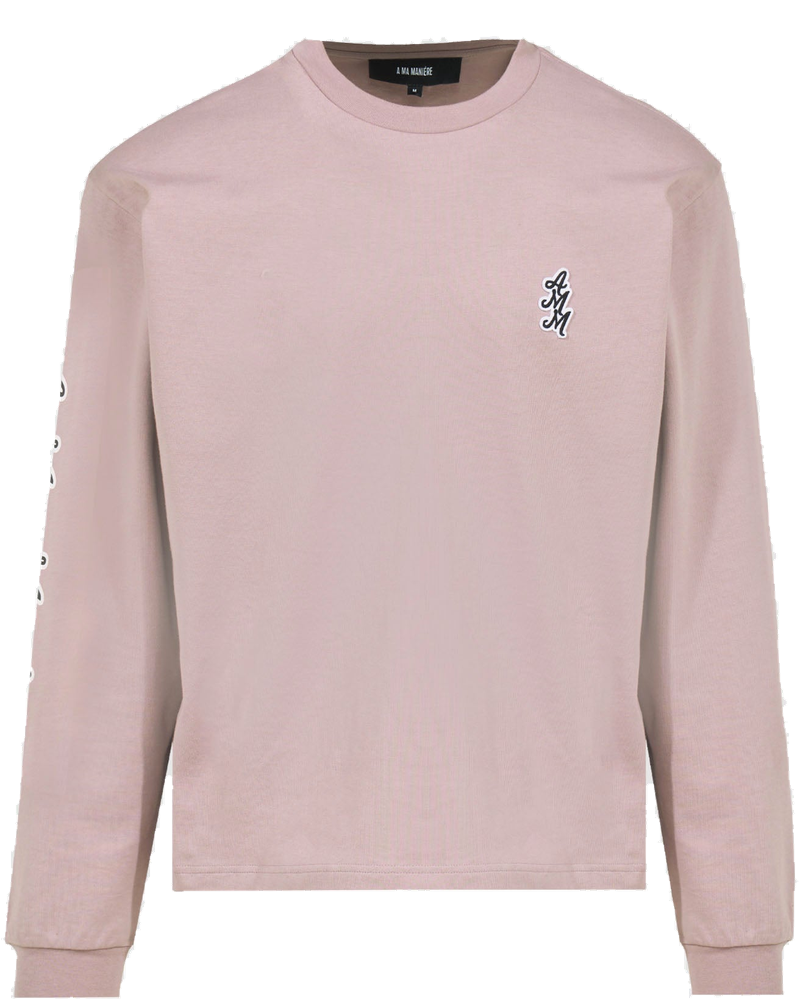Оригінальна Amm Cursive Logo Long Sleeve A ma maniere