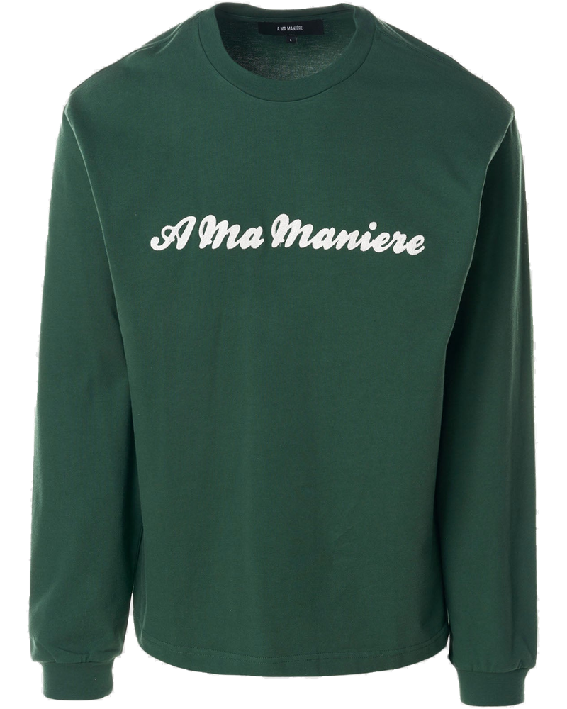 Amm Script Long Sleeve Tee A ma maniere оригінал – Купити в Україні
