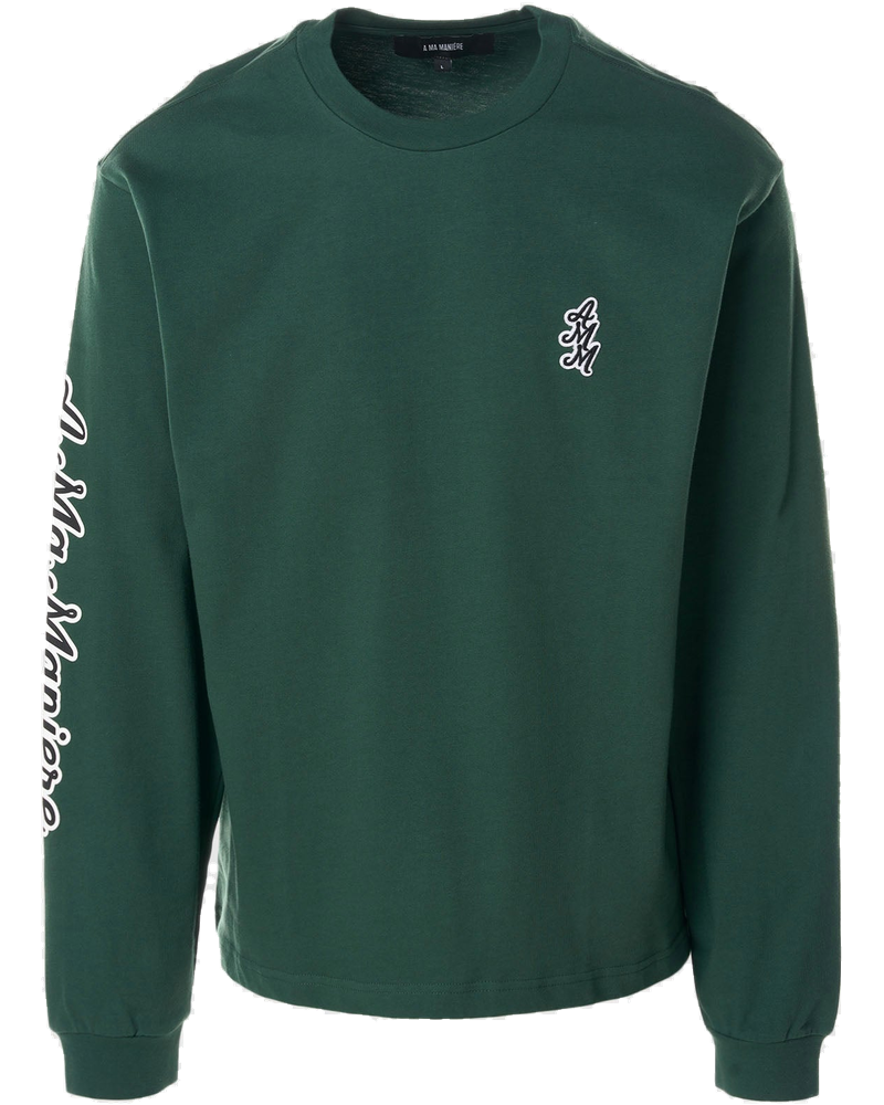 Cursive Logo Long Sleeve T-Shirt A ma maniere оригінал – Купити в Україні