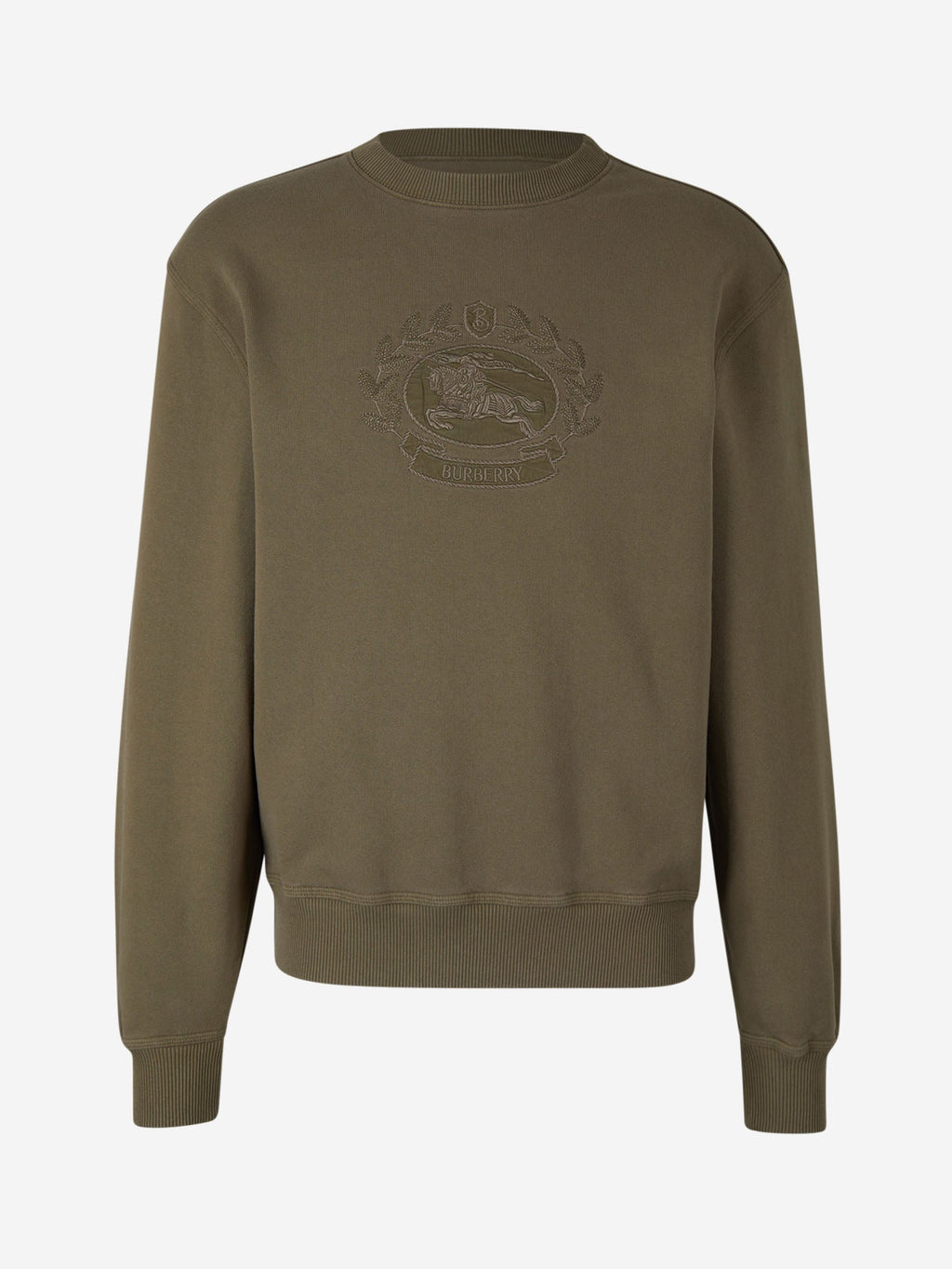 Cotton Logo Sweatshirt Burberry – Гарантія оригінальності – боковий вид
