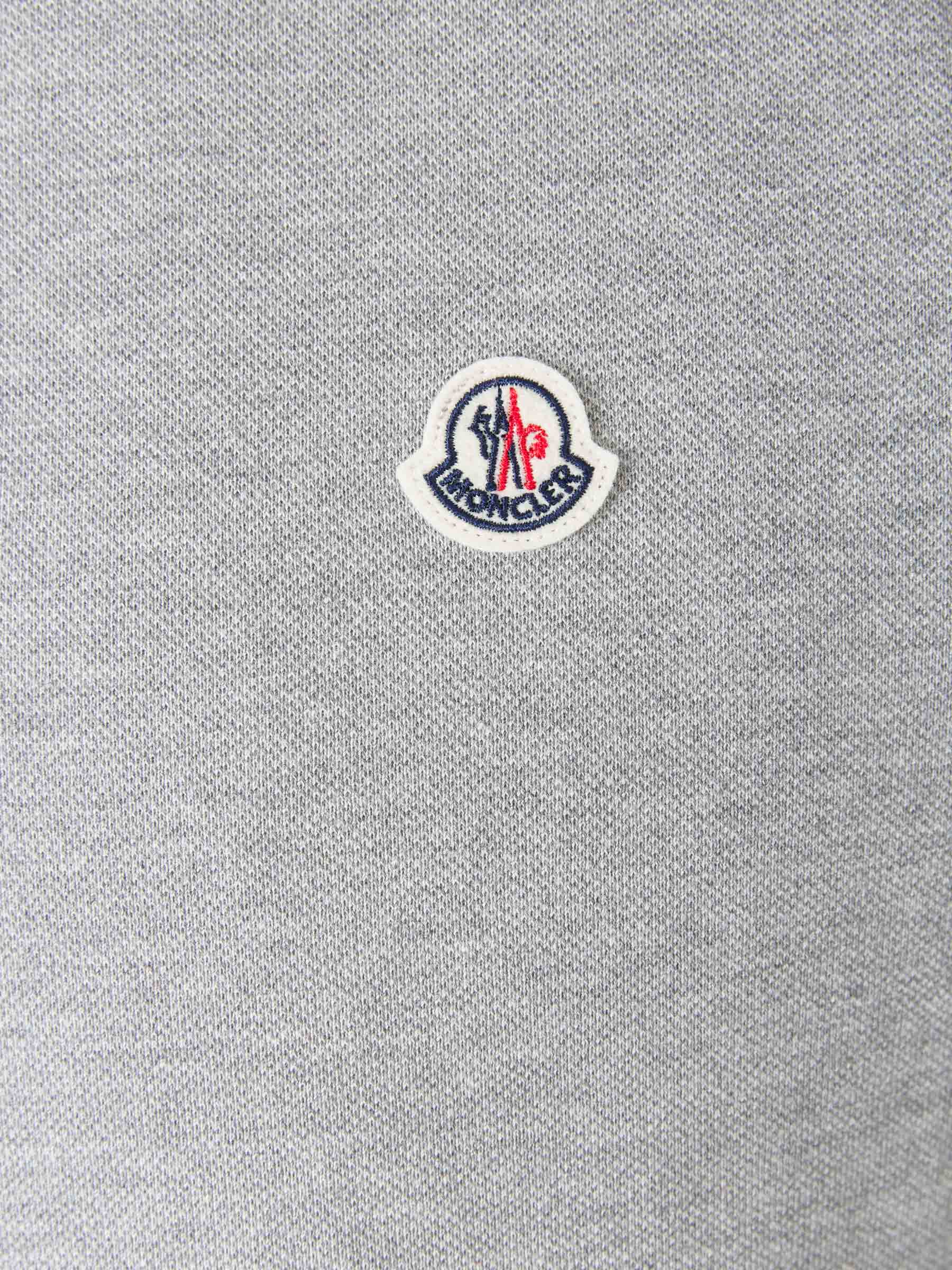 Оригінальна Tricolor Logo Polo Moncler – збільшений вид