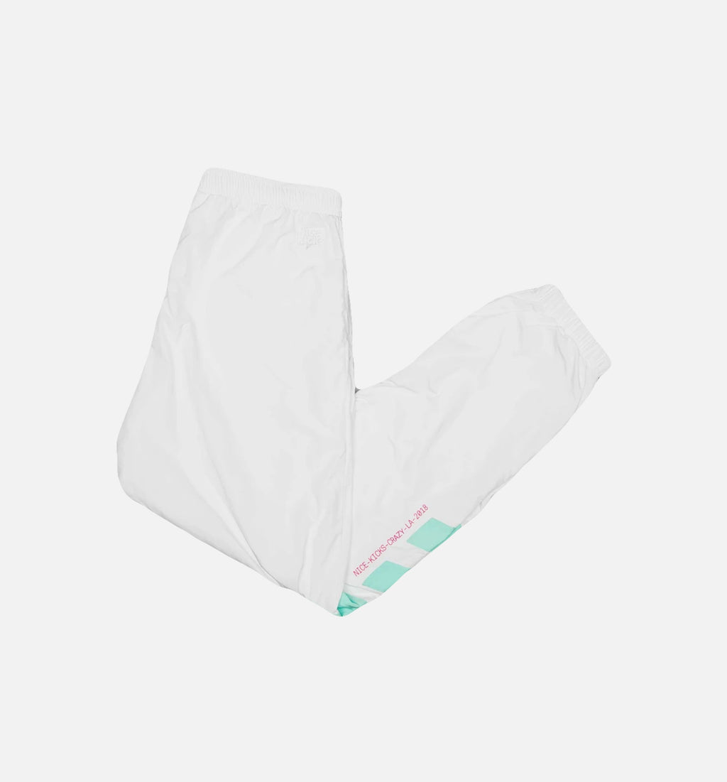 X Nice Kicks Mens Track Pants White Adidas – Гарантія оригінальності – боковий вид