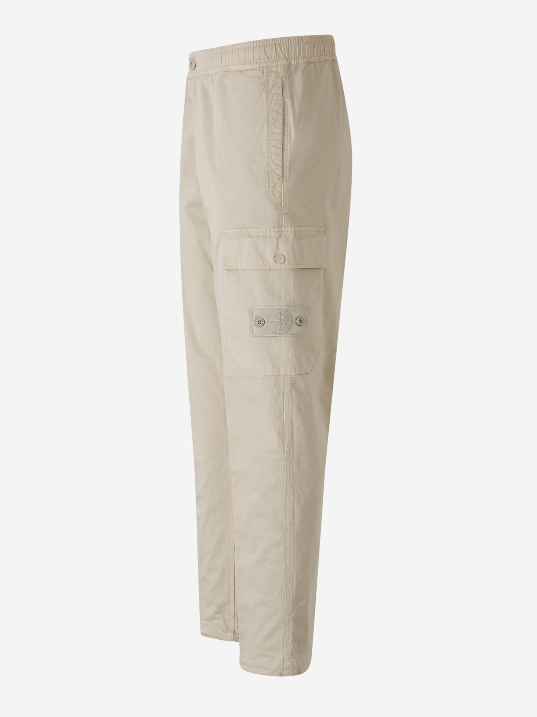 Cotton Cargo Trousers Stone island оригінал – Купити в Україні – вид ззаду