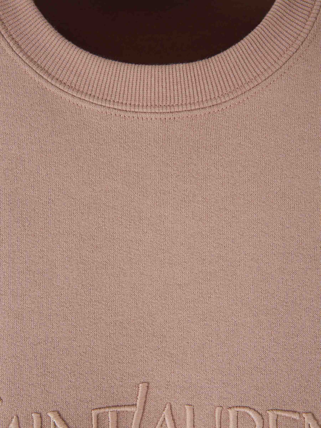 Cotton Logo Sweatshirt Saint laurent – Гарантія оригінальності – детальний вид
