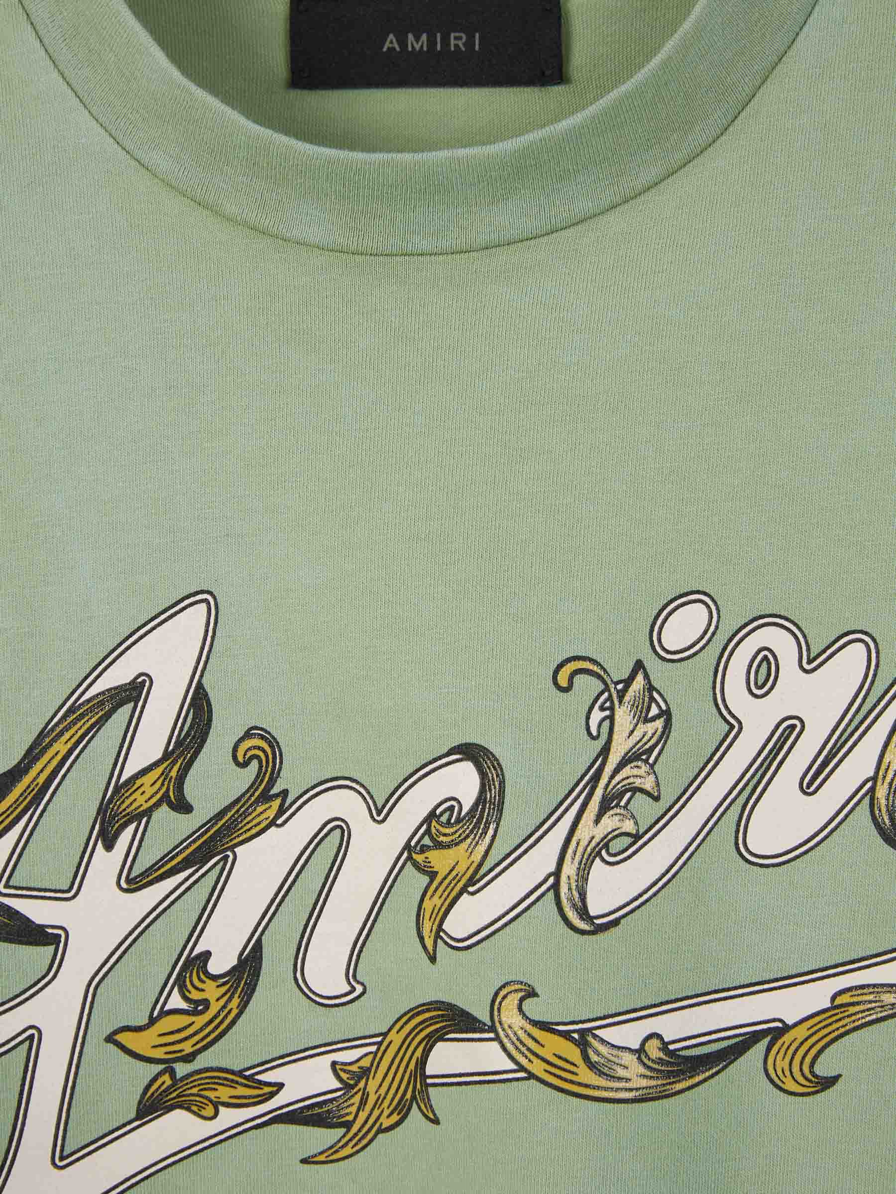 Оригінальна Cotton Logo T-Shirt Amiri – детальний вид