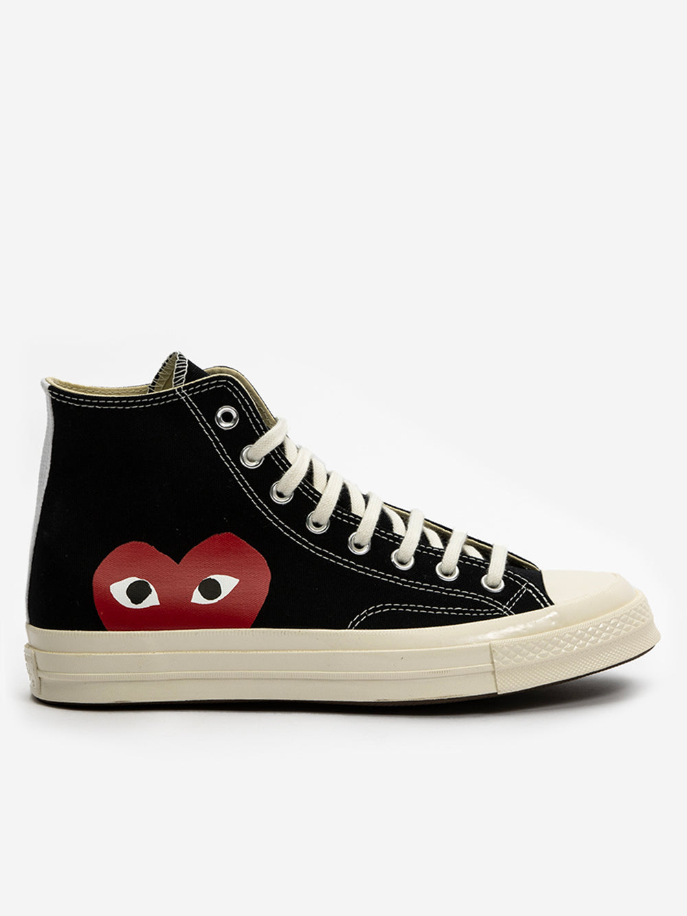 Cdg Play Chuck 70 High Sneakers Comme des garcons – Гарантія оригінальності – боковий вид