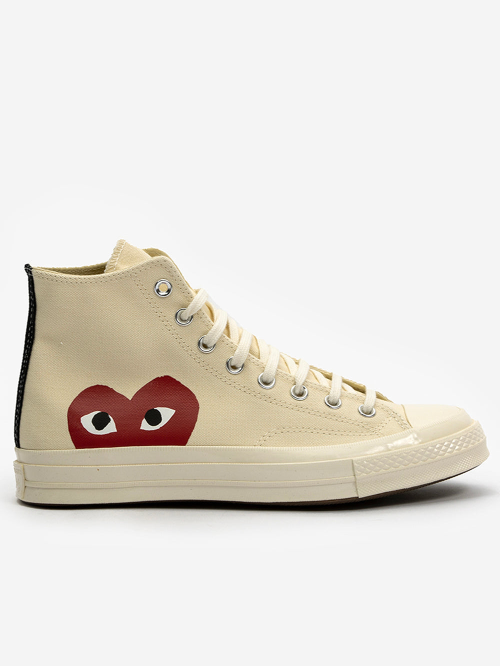 Cdg Play Chuck 70 High Sneakers Comme des garcons – Гарантія оригінальності – боковий вид