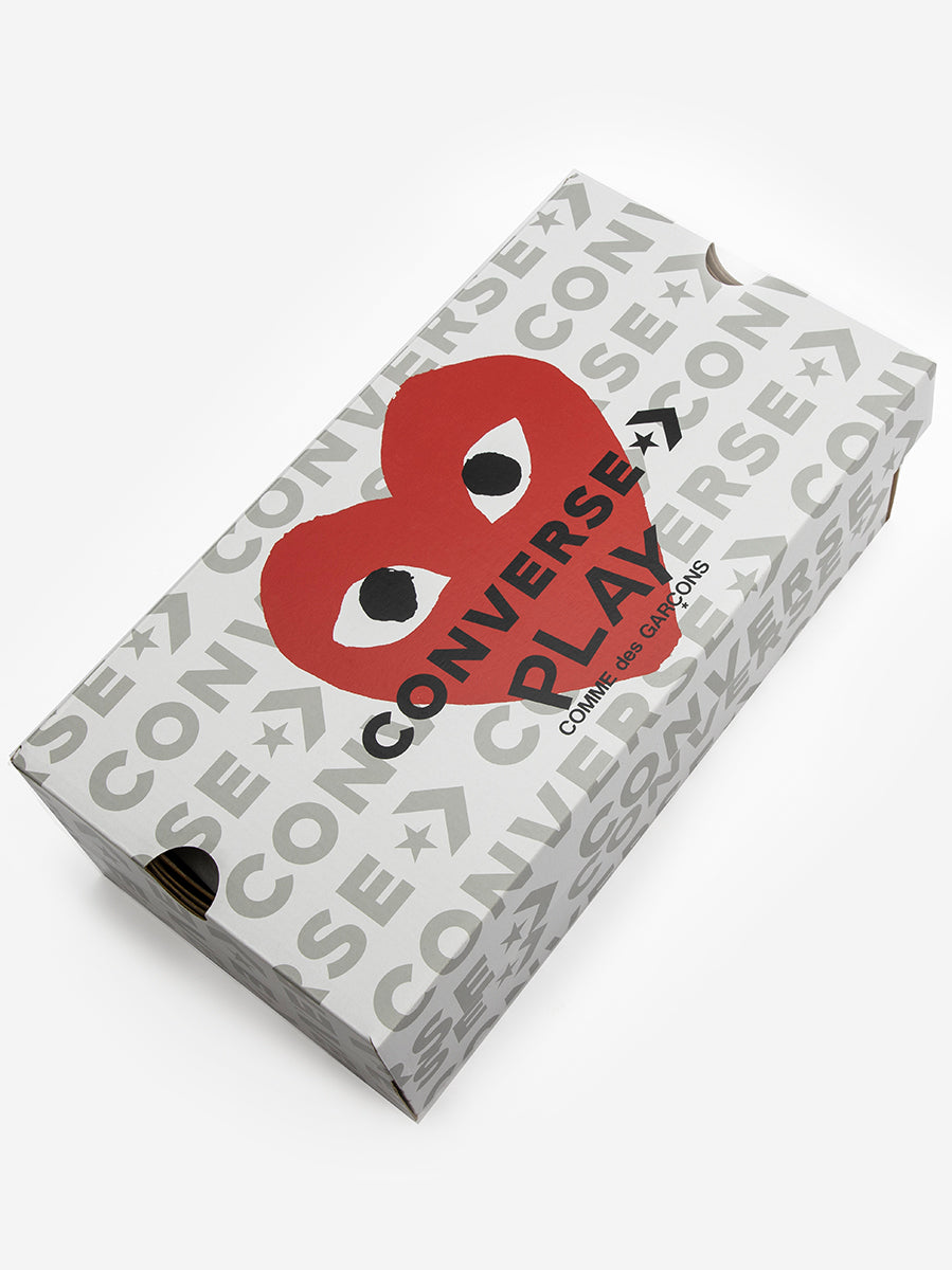 Оригінальна Cdg Play Chuck 70 Low Sneakers Comme des garcons – вид ззаду