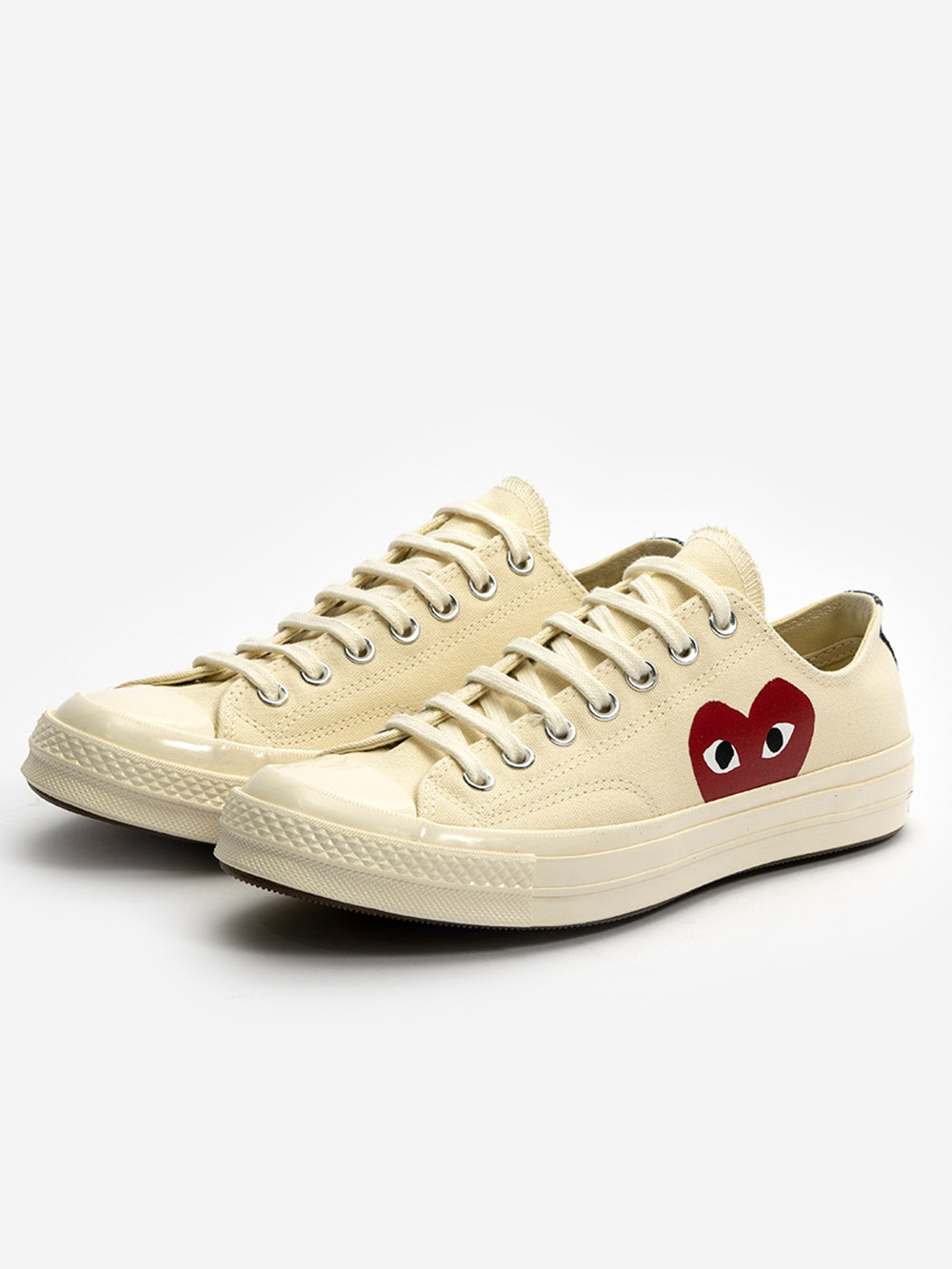 Оригінальна Cdg Play Chuck 70 Low Sneakers Comme des garcons – вид ззаду