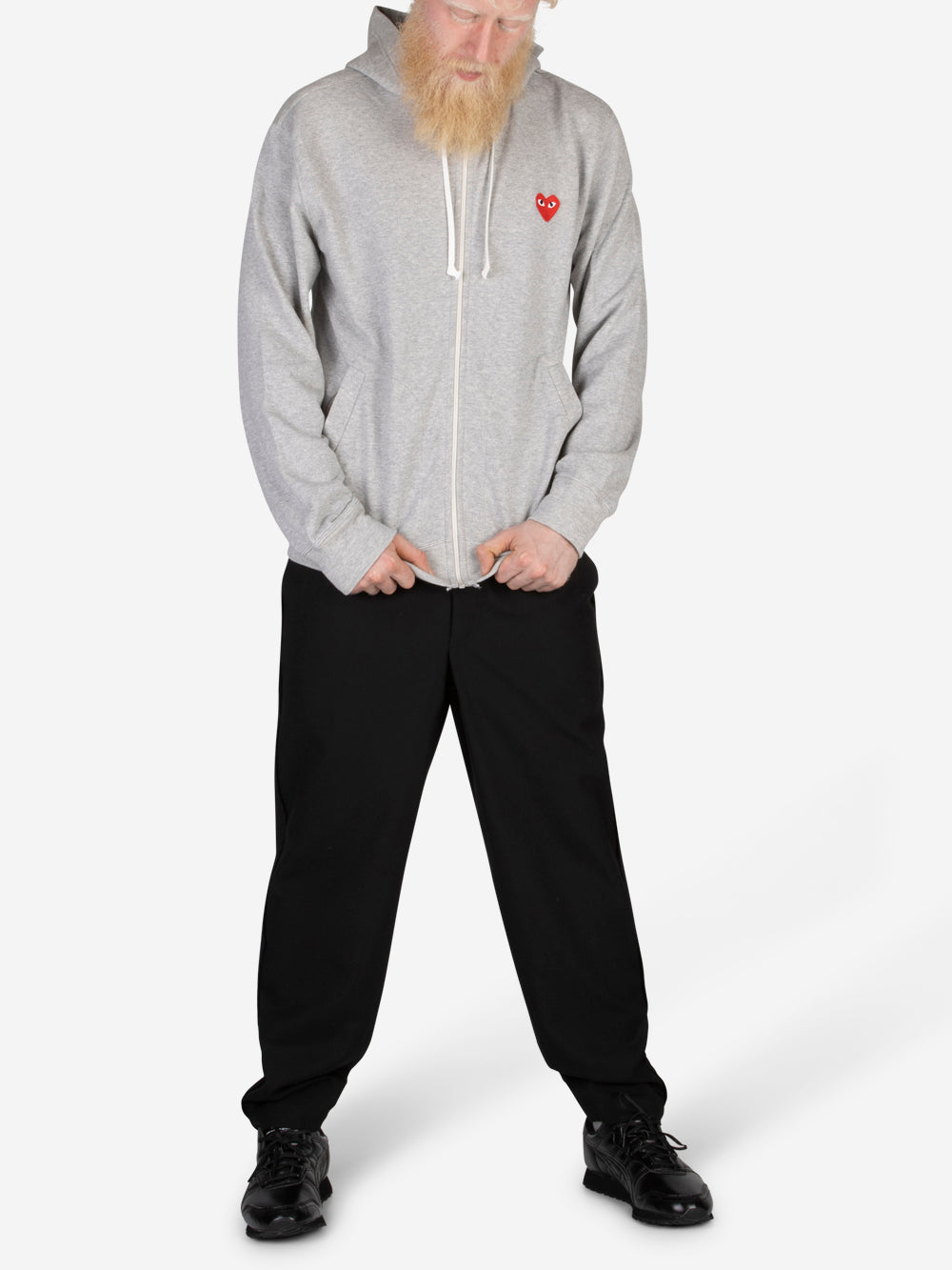 Оригінальна Cdg Play Hoodie Comme des garcons – вид ззаду