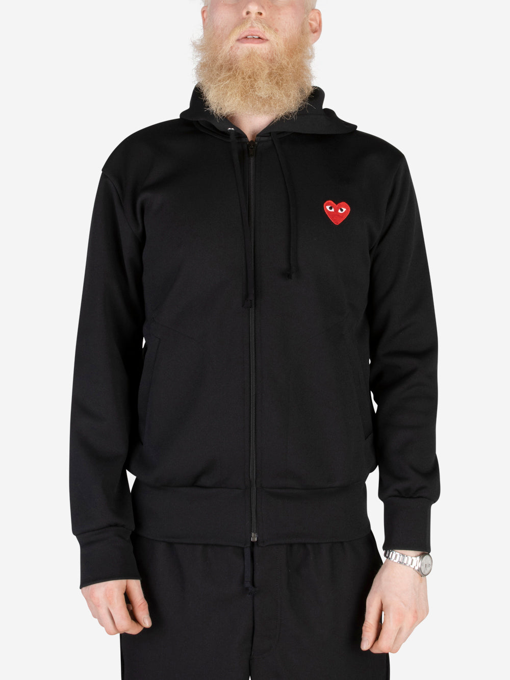 Оригінальна Cdg Play Hoodie Comme des garcons – детальний вид