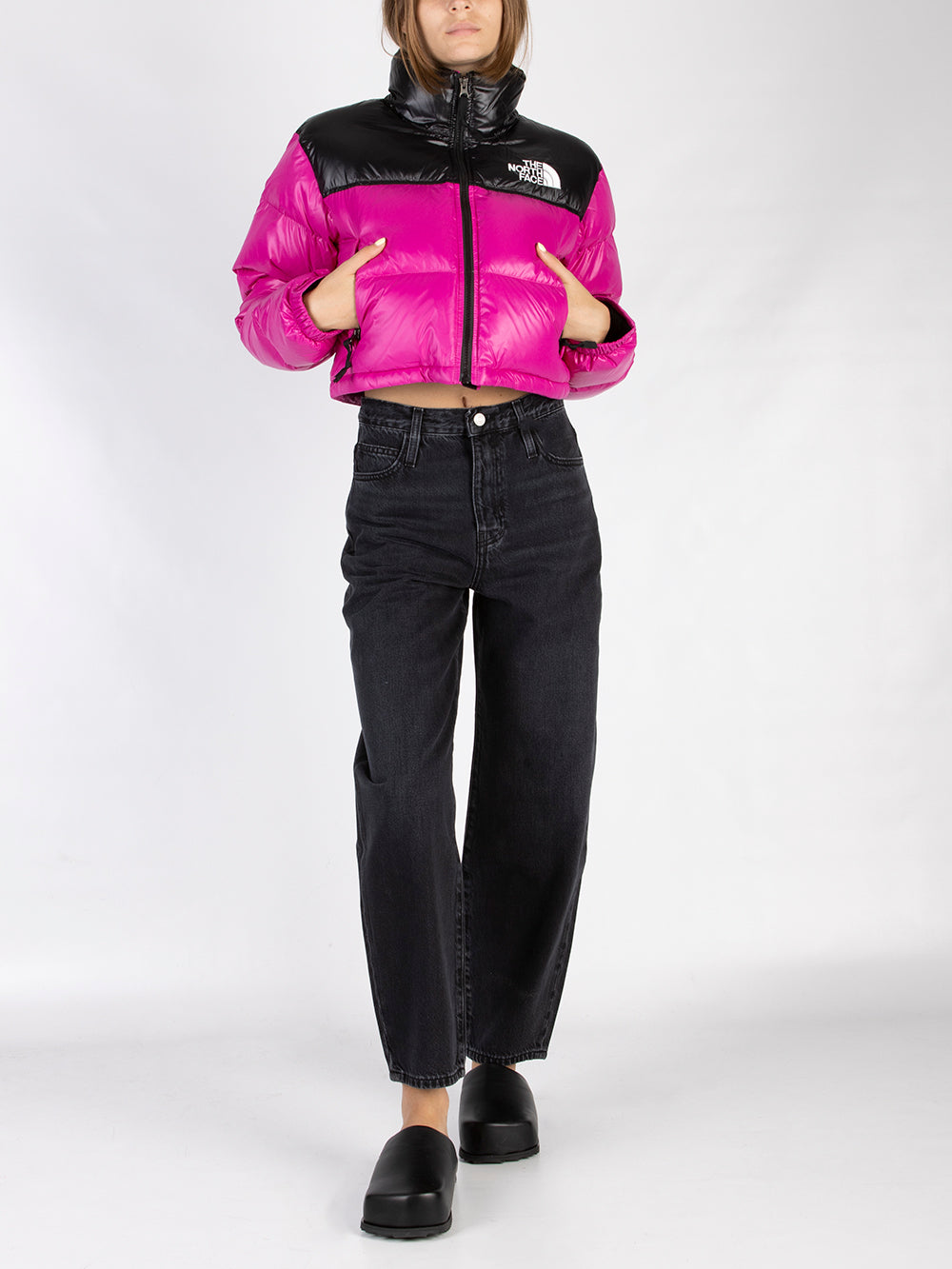 Nuptse Short Down Jacket The north face оригінал – Купити в Україні – вид ззаду