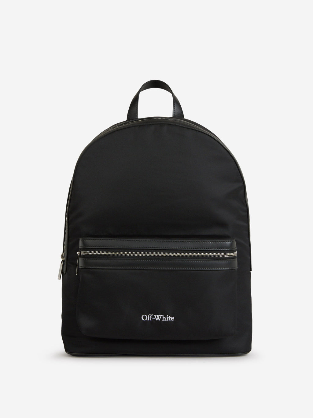 Embroidered Logo Backpack Off-white – Гарантія оригінальності – боковий вид
