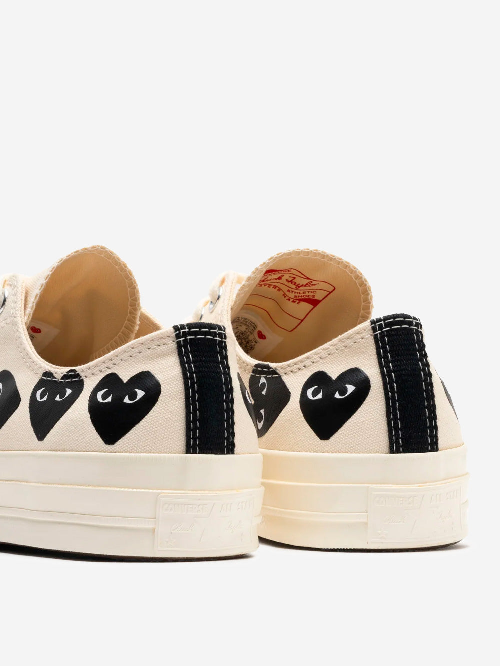 Cdg Play X Converse Multi Heart Low Comme des garcons оригінал – Купити в Україні – збільшений вид