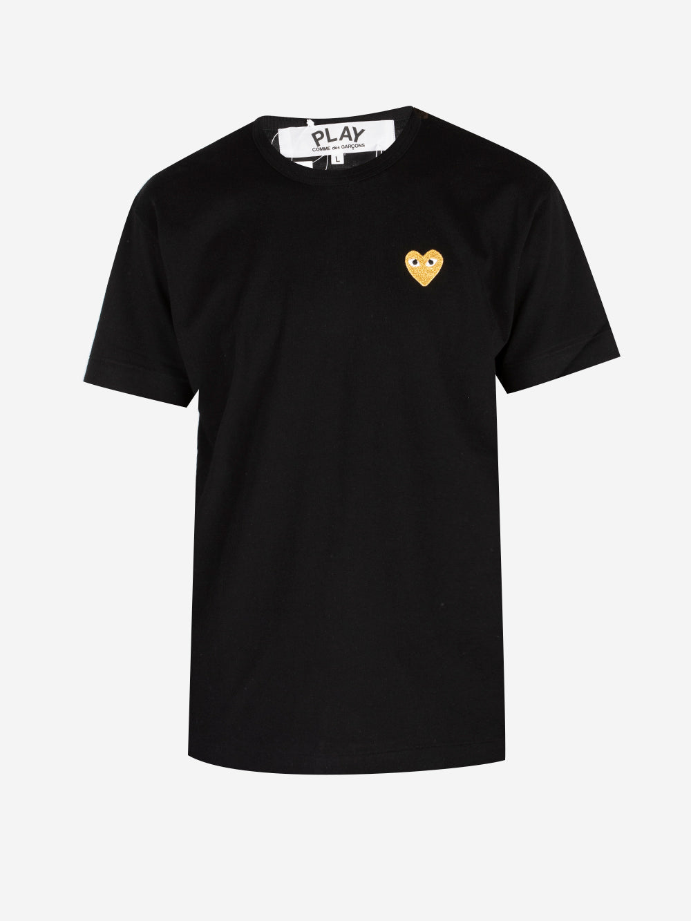 T-Shirt Heart Play Comme des garcons – Гарантія оригінальності – боковий вид