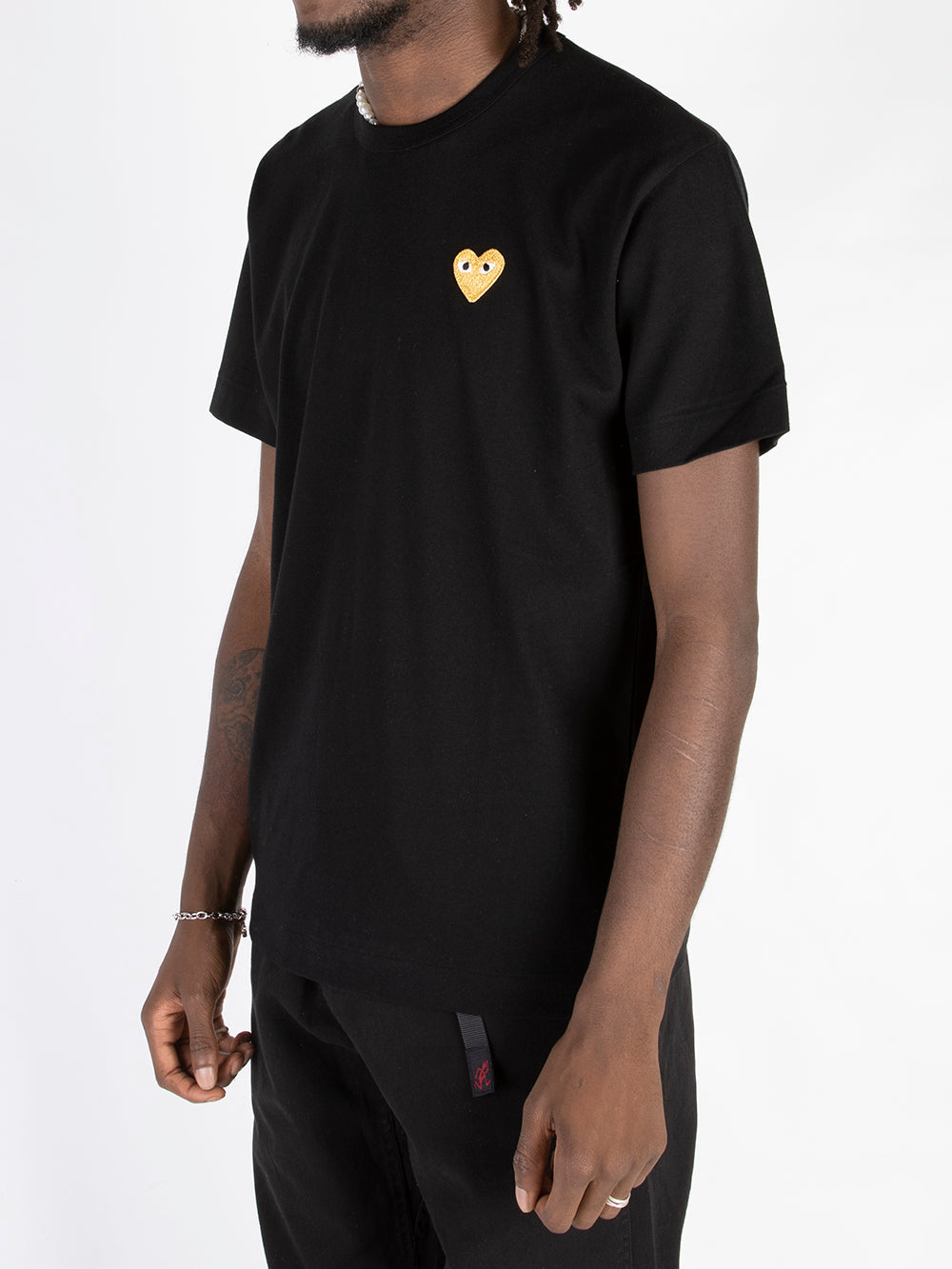 T-Shirt Heart Play Comme des garcons – Гарантія оригінальності – детальний вид