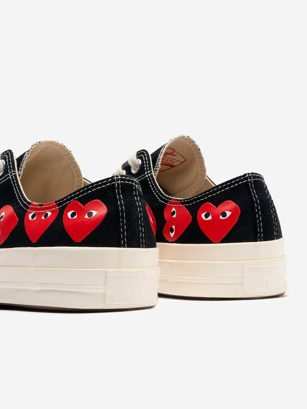 Chuck 70 Ox Multi Heart Black X Cdg Comme des garcons оригінал – Купити в Україні – детальний вид
