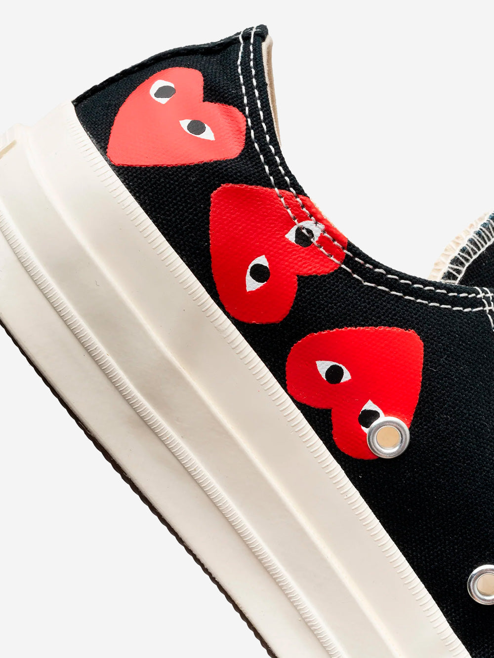 Chuck 70 Ox Multi Heart Black X Cdg Comme des garcons оригінал – Купити в Україні – збільшений вид