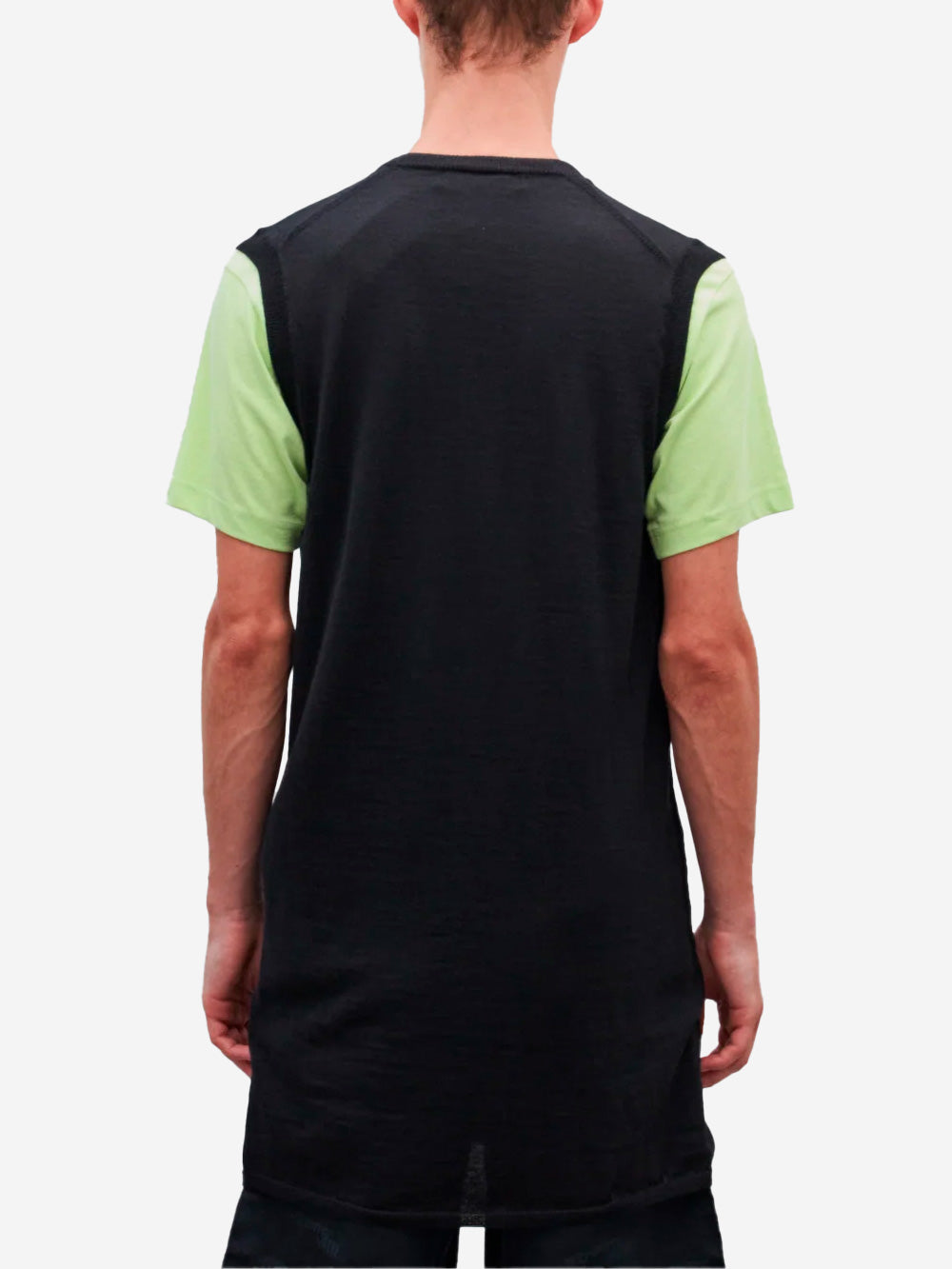 Sleeveless Knit Cardigan Comme des garcons – Гарантія оригінальності – збільшений вид