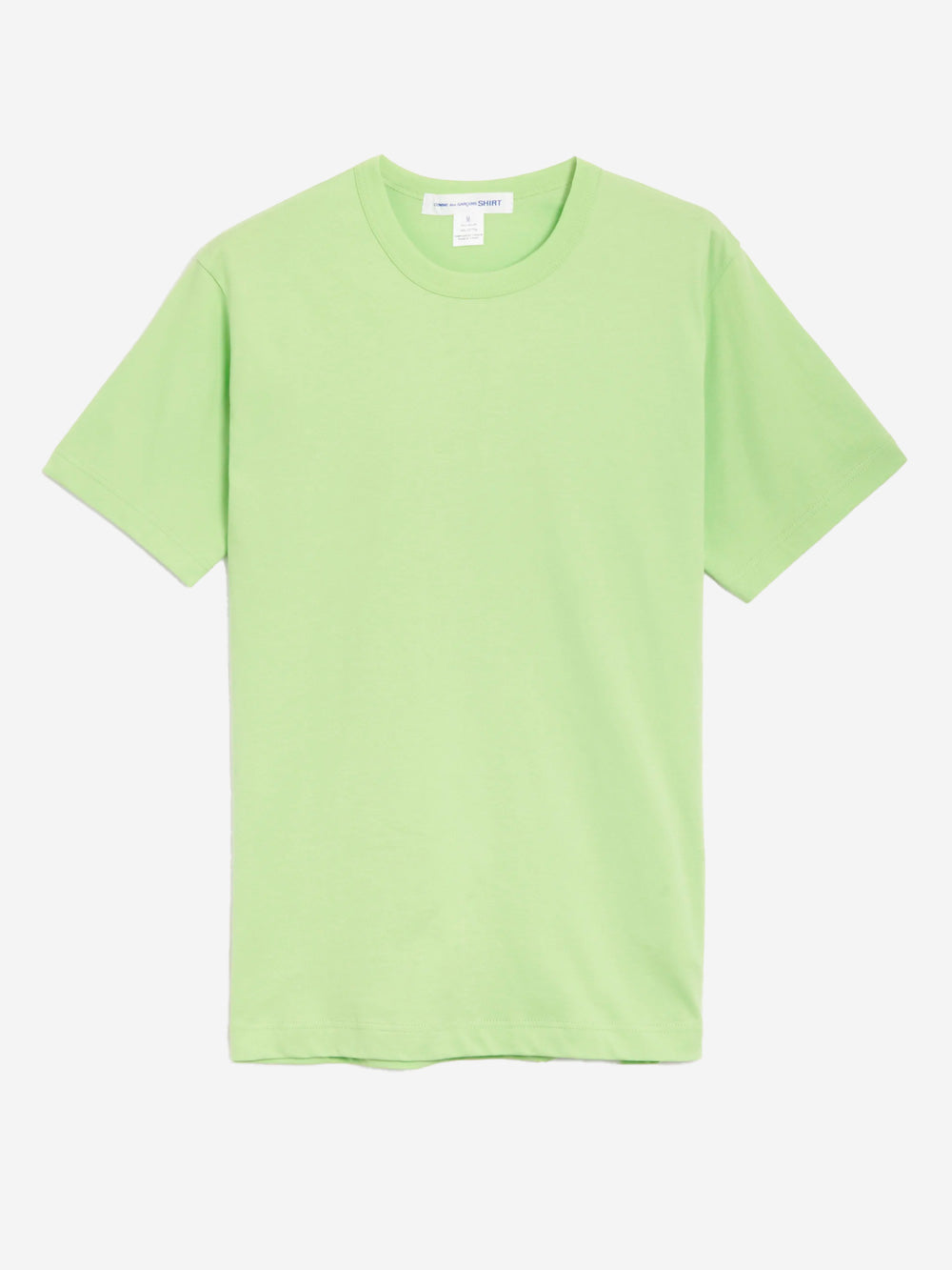 Mens Green T-Shirt Comme des garcons – Гарантія оригінальності – боковий вид
