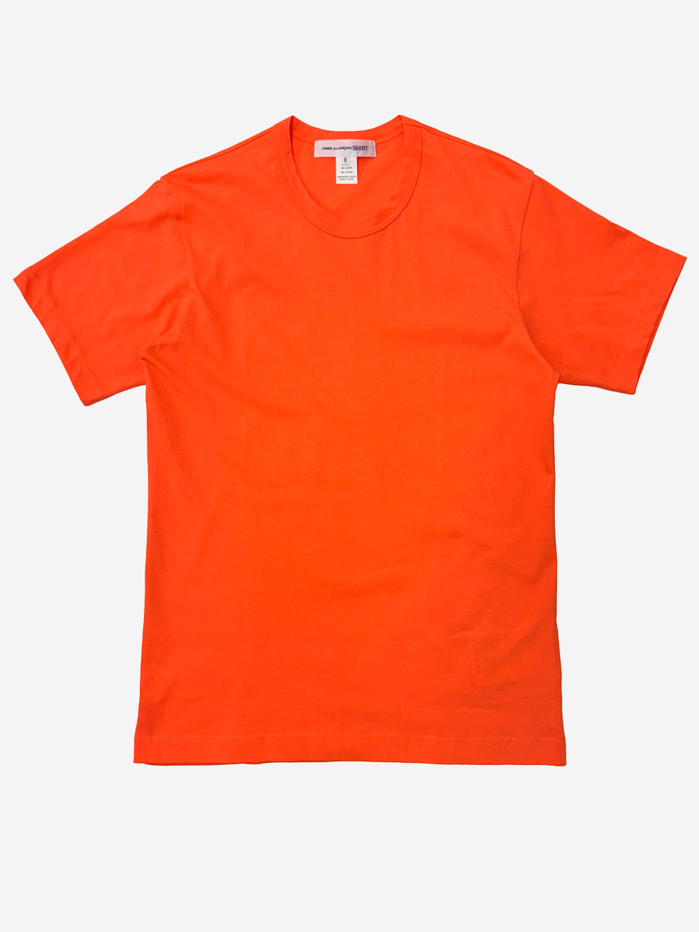 Mens Orange T-Shirt Comme des garcons оригінал – Купити в Україні – боковий вид
