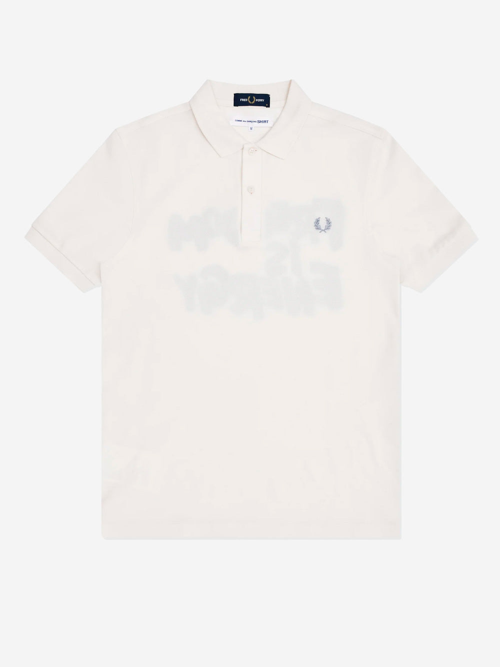 Оригінальна Cdg X Fred Perry Polo Comme des garcons – боковий вид