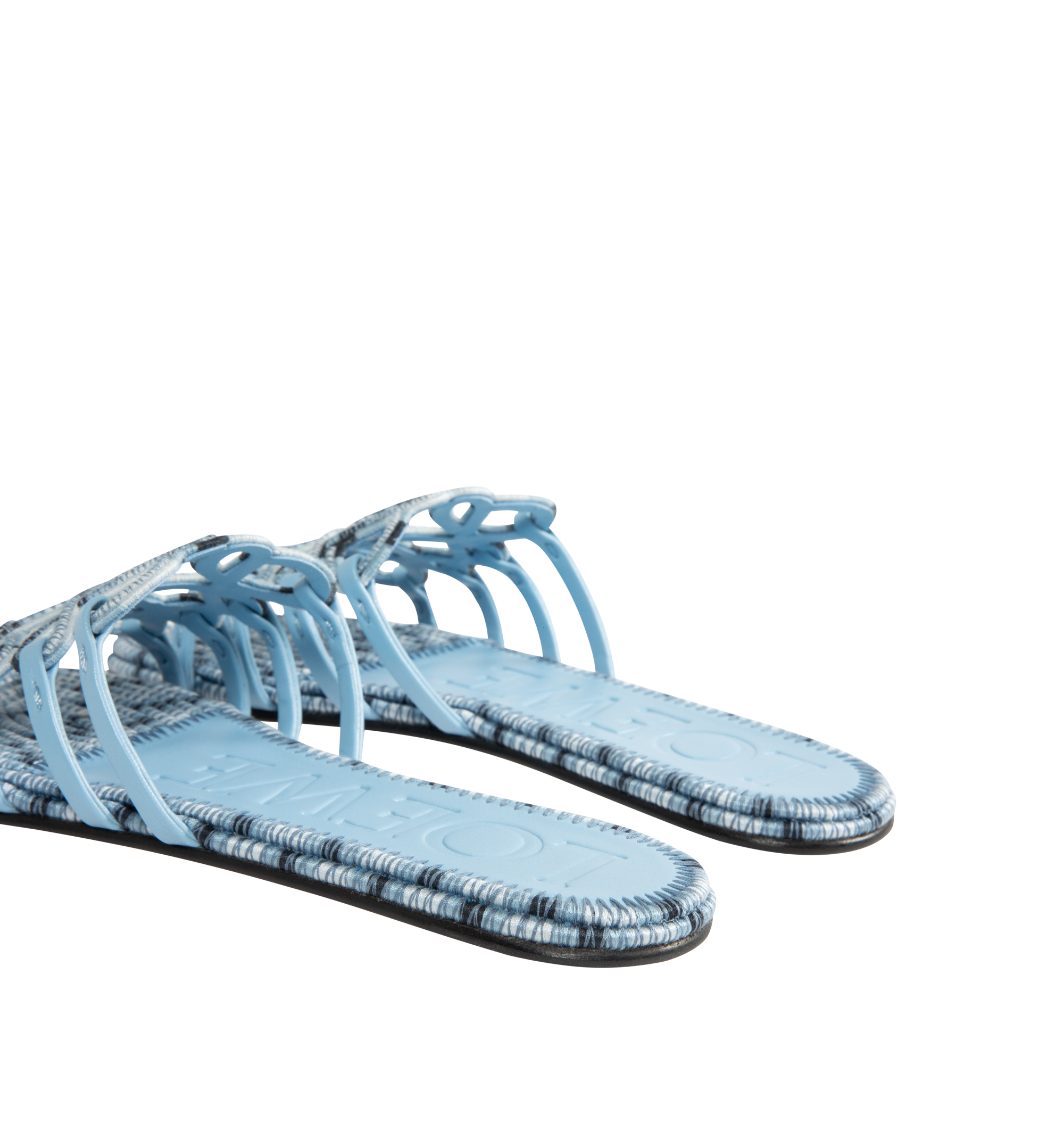 Embroidered Petal Anagram Slide Loewe – Гарантія оригінальності – детальний вид