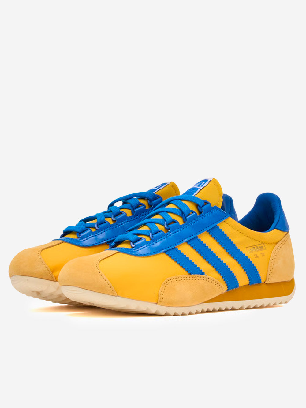 Оригінальна Sl 72 Yellow And Blue Adidas – вид ззаду - ADIDAS