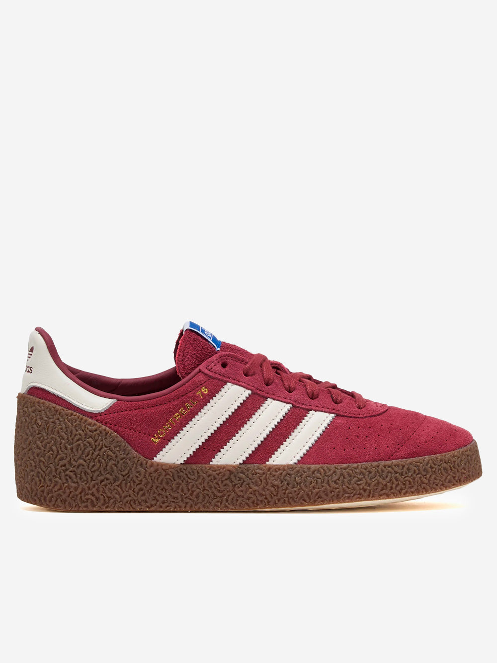 Montreal 76 Burgundy Adidas оригінал – Купити в Україні – боковий вид