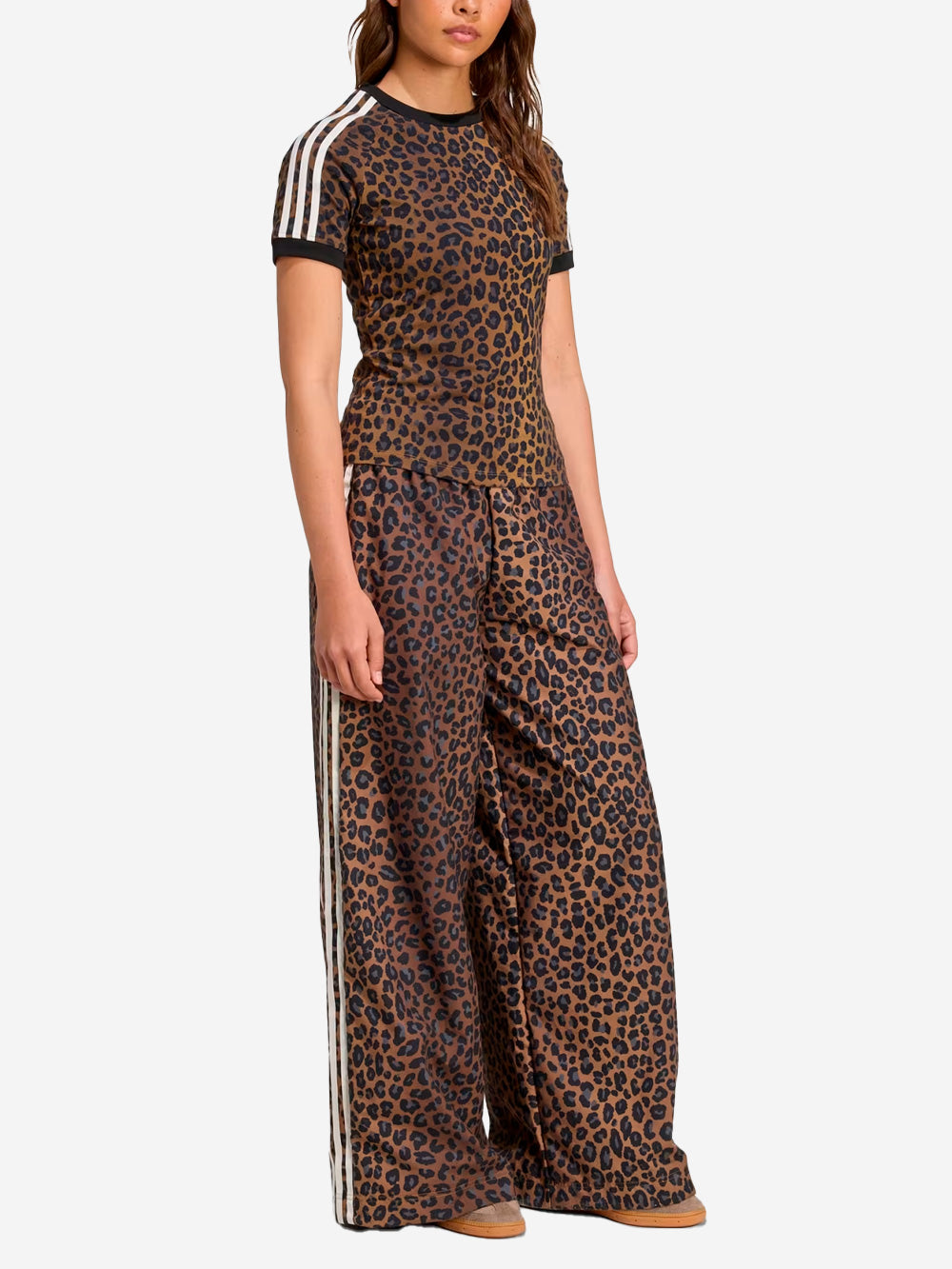 Оригінальна Wide Firebird Pants With Leopard Print Adidas – вид ззаду - ADIDAS